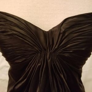 Laundry by Design strapless black mini dress